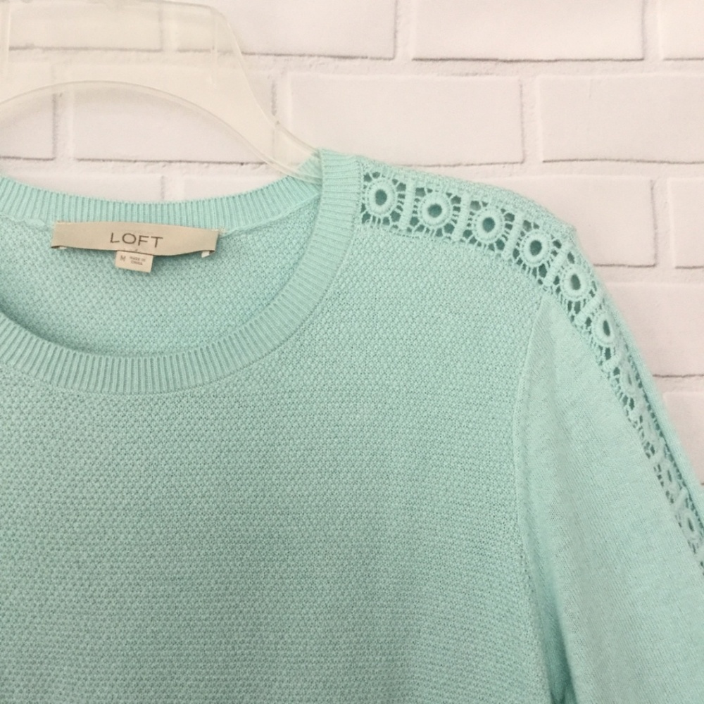 LOFT blue sweater
